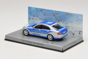 Mercedes E-Class #19 Team Michelin Rally Paris-Peking 2007 Minichamps 1:43 B66962269 Metalli — kuva 3 / 5