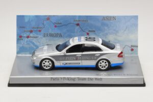 Mercedes E-Class #6 Team Die Welt Rally Paris-Peking 2007 Minichamps 1:43 B66962262 Metalli