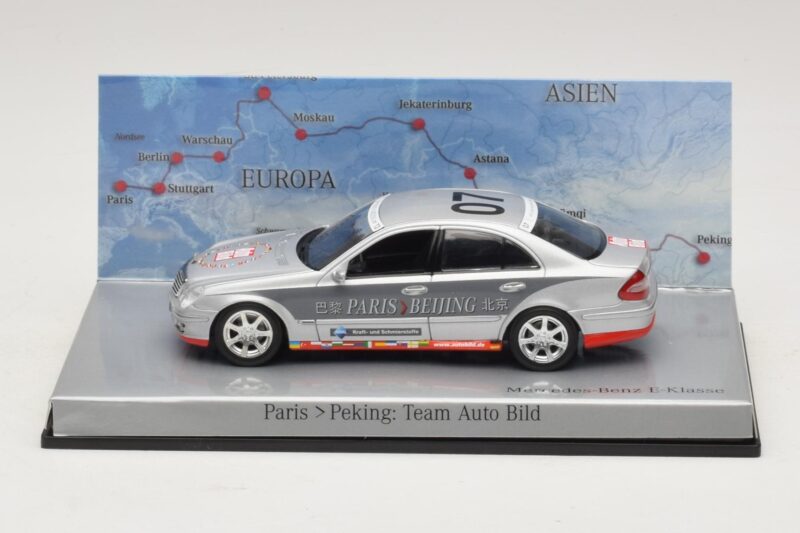 Mercedes E-Class #7 Team Auto Bild Rally Paris-Peking 2007 Minichamps 1:43 B66962263 Metalli