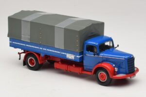 Mercedes L 315 Lava-auto Sininen Punainen Minichamps 1:43 439034420 Metalli — kuva 4 / 6