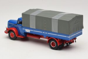 Mercedes L 315 Lava-auto Sininen Punainen Minichamps 1:43 439034420 Metalli — kuva 5 / 6