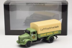 Mercedes L 3500 Lava-auto Schenker Minichamps 1:43 439350028 Metalli — kuva 6 / 6