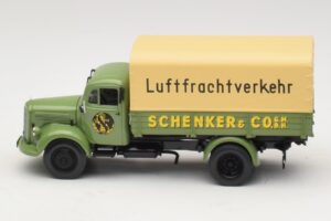 Mercedes L 3500 Lava-auto Schenker Minichamps 1:43 439350028 Metalli — kuva 3 / 6