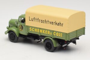Mercedes L 3500 Lava-auto Schenker Minichamps 1:43 439350028 Metalli — kuva 5 / 6