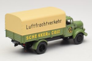 Mercedes L 3500 Lava-auto Schenker Minichamps 1:43 439350028 Metalli — kuva 2 / 6