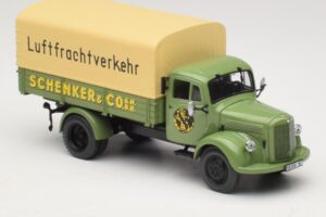 Mercedes L 3500 Lava-auto Schenker Minichamps 1:43 439350028 Metalli — kuva 4 / 6
