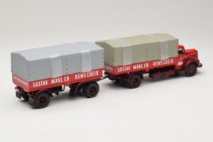 Mercedes L315 Pritschenzug Gustav Mauler Minichamps 1:43 499034720 Metalli — kuva 2 / 6