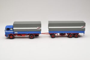 Mercedes LP1620 Pritschenzug Fern Schnell Gut Minichamps 1:43 499034820 Metalli — kuva 3 / 6