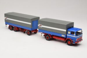 Mercedes LP1620 Pritschenzug Fern Schnell Gut Minichamps 1:43 499034820 Metalli — kuva 4 / 6