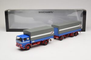 Mercedes LP1620 Pritschenzug Fern Schnell Gut Minichamps 1:43 499034820 Metalli — kuva 6 / 6