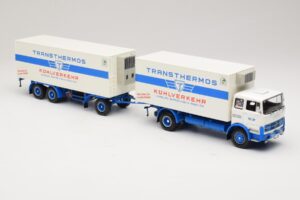 Mercedes LP1624 Kühlzug Transthermos Minichamps 1:43 499034840 Metalli — kuva 4 / 6