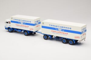 Mercedes LP1624 Kühlzug Transthermos Minichamps 1:43 499034840 Metalli — kuva 5 / 6