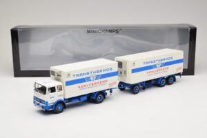 Mercedes LP1624 Kühlzug Transthermos Minichamps 1:43 499034840 Metalli — kuva 6 / 6