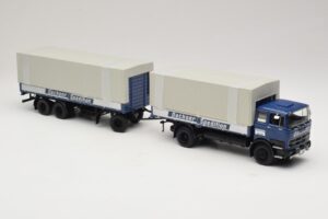 Mercedes LP1624 Pritschenzug Dachser Minichamps 1:43 499034821 Metalli — kuva 4 / 6