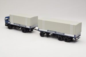 Mercedes LP1624 Pritschenzug Dachser Minichamps 1:43 499034821 Metalli — kuva 5 / 6