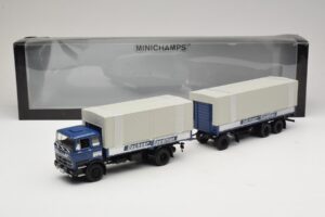 Mercedes LP1624 Pritschenzug Dachser Minichamps 1:43 499034821 Metalli — kuva 6 / 6