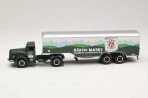 Mercedes LS315 Koffersattelzug Bärenmarke Minichamps 1:43 499034780 Metalli — kuva 3 / 6