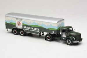 Mercedes LS315 Koffersattelzug Bärenmarke Minichamps 1:43 499034780 Metalli — kuva 4 / 6