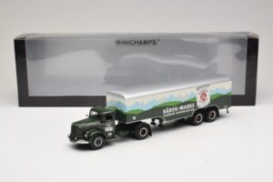 Mercedes LS315 Koffersattelzug Bärenmarke Minichamps 1:43 499034780 Metalli — kuva 6 / 6