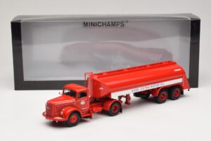 Mercedes LS315 Tanksattelzug Esso Minichamps 1:43 499034770 Metalli — kuva 6 / 6