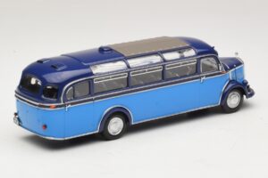Mercedes O 3500 Bussi Vaaleansininen Tummansininen Minichamps 1:43 439360011 Metalli — kuva 2 / 6