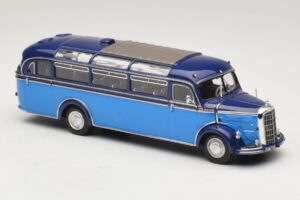 Mercedes O 3500 Bussi Vaaleansininen Tummansininen Minichamps 1:43 439360011 Metalli — kuva 4 / 6
