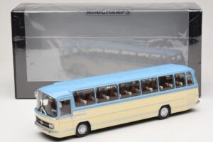 Mercedes O302 Sininen Kerma Minichamps 1:43 439035181 Metalli — kuva 6 / 6
