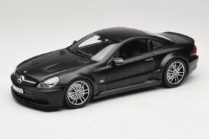 Mercedes SL65 AMG R230 Black Series Matt Black Minichamps 1:18 100038121 Metalli