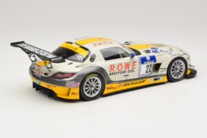 Mercedes SLS AMG GT3 #22 Graf / Jager Rowe Racing 24 Hours of Nurburgring 2013 Minichamps 1:18 151133122 Metalli — kuva 2 / 6