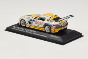 Mercedes SLS AMG GT3 #23 Rowe Racing Arnold / Roloff Nurburgring 24 Hours 2013 Minichamps 1:43 410133223 Metalli — kuva 3 / 4