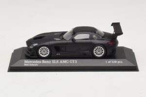 Mercedes SLS AMG GT3 Matta Musta Minichamps 1:43 410113200 Metalli