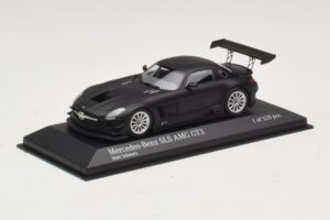 Mercedes SLS AMG GT3 Matta Musta Minichamps 1:43 410113200 Metalli — kuva 2 / 4