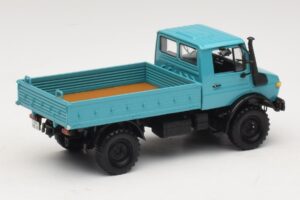 Mercedes Unimog 1300 L Lava-auto Sininen Minichamps 1:43 439033020 Metalli — kuva 2 / 6