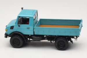 Mercedes Unimog 1300 L Lava-auto Sininen Minichamps 1:43 439033020 Metalli — kuva 3 / 6