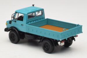 Mercedes Unimog 1300 L Lava-auto Sininen Minichamps 1:43 439033020 Metalli — kuva 5 / 6