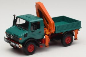 Mercedes Unimog 1300 L Kippiauto Nostokurjella Minichamps 1:43 439033000 Metalli