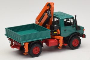 Mercedes Unimog 1300 L Kippiauto Nostokurjella Minichamps 1:43 439033000 Metalli — kuva 2 / 6