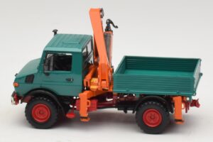 Mercedes Unimog 1300 L Kippiauto Nostokurjella Minichamps 1:43 439033000 Metalli — kuva 3 / 6