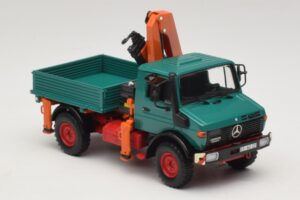 Mercedes Unimog 1300 L Kippiauto Nostokurjella Minichamps 1:43 439033000 Metalli — kuva 4 / 6