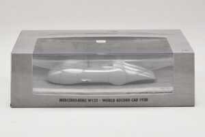 Mercedes W125 R. Caracciola World Record Car 1938 Minichamps 1:43 400383800 Metalli — kuva 5 / 5