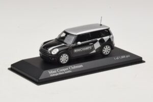 Mini Cooper Clubman R55 Musta Metallinen Minichamps 1:43 431138672 Metalli — kuva 2 / 4