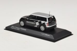Mini Cooper Clubman R55 Musta Metallinen Minichamps 1:43 431138672 Metalli — kuva 3 / 4