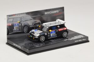 Mini Cooper Dörr Motorsport #139 Hahn / Holoch 24 Hours of Nürburgring 2011 Minichamps 1:43 437112139 Metalli — kuva 2 / 5