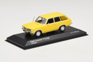Opel Ascona A Voyage Keltainen Minichamps 1:43 400045811 Metalli — kuva 2 / 4