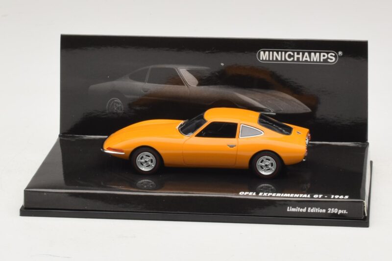 Opel Experimental GT Oranssi Minichamps 1:43 437045021 Metalli