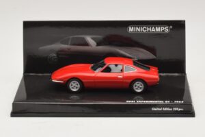 Opel Experimental GT Punainen Minichamps 1:43 437045020 Metalli