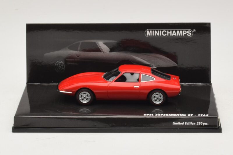 Opel Experimental GT Punainen Minichamps 1:43 437045020 Metalli