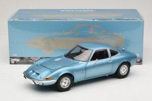 Opel GT Blue Metallic Minichamps 1:18 180049030 Metalli — kuva 8 / 8