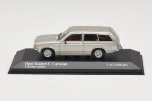 Opel Kadett C Caravan Silver Metallic Minichamps 1:43 400048111 Metalli