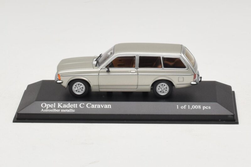 Opel Kadett C Caravan Silver Metallic Minichamps 1:43 400048111 Metalli